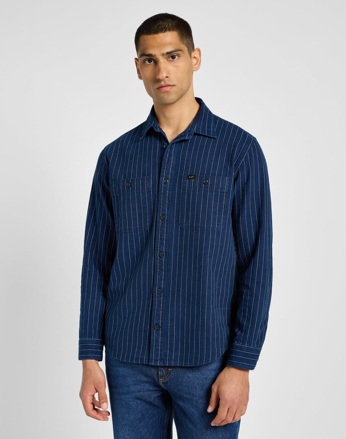 Worker Shirt 2.0 in Indigo - LEE Schweiz