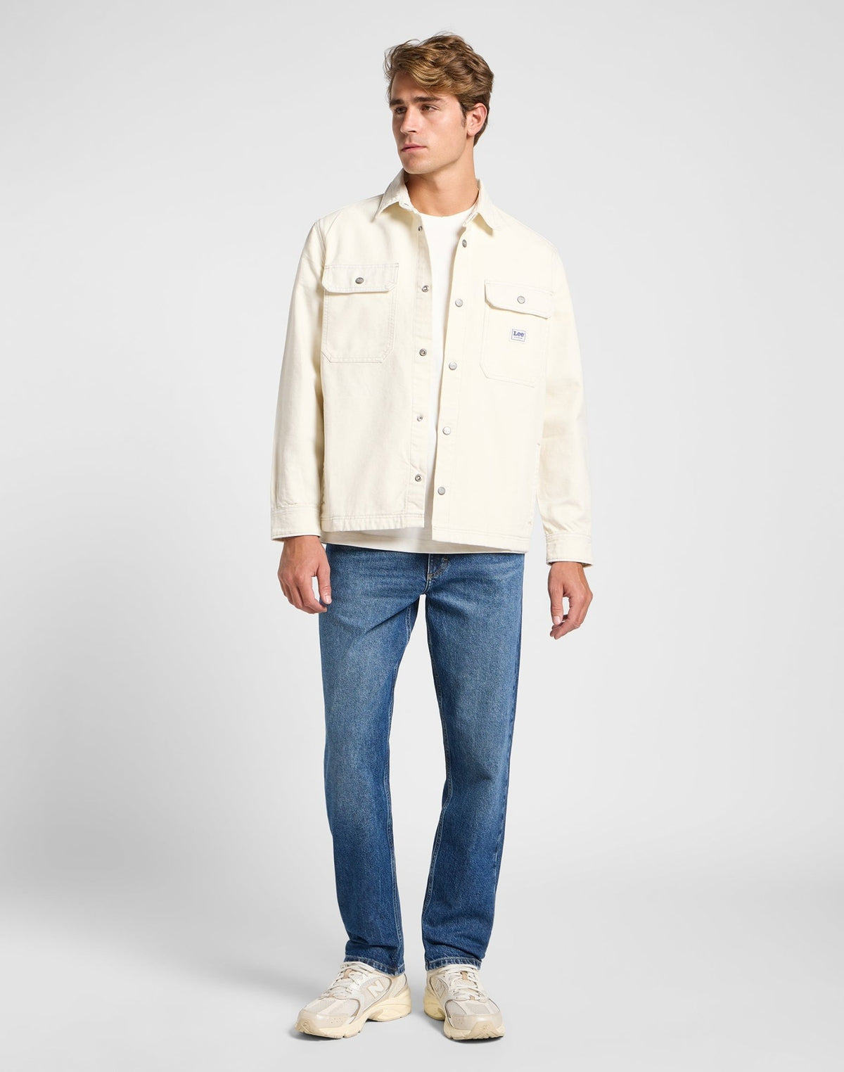 Workwear Overshirt in Ecru - LEE Schweiz