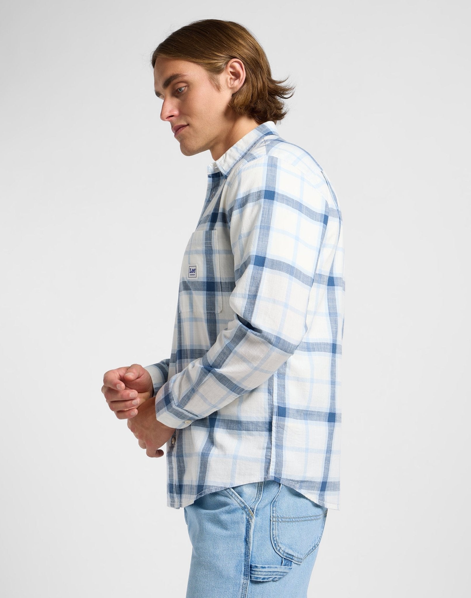 Workwear Shirt 2.0 in Blue - LEE Schweiz