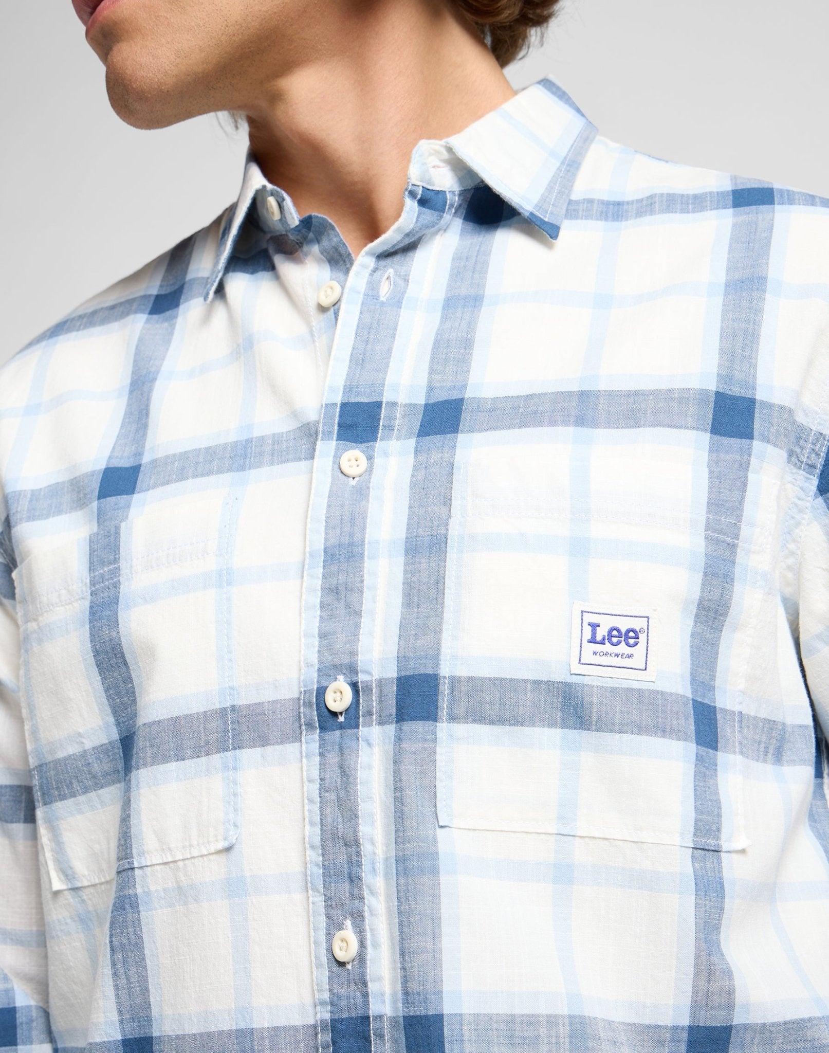 Workwear Shirt 2.0 in Blue - LEE Schweiz