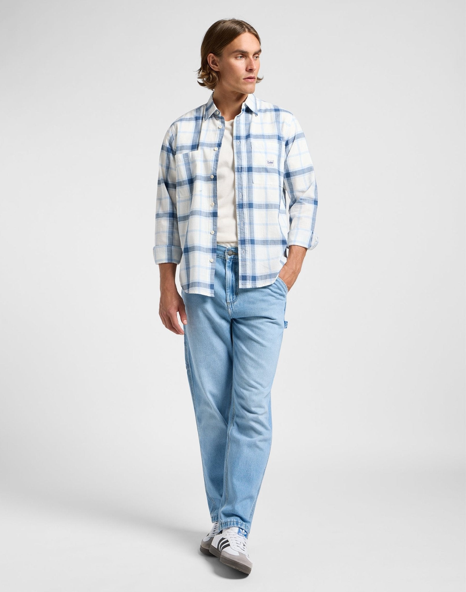 Workwear Shirt 2.0 in Blue - LEE Schweiz