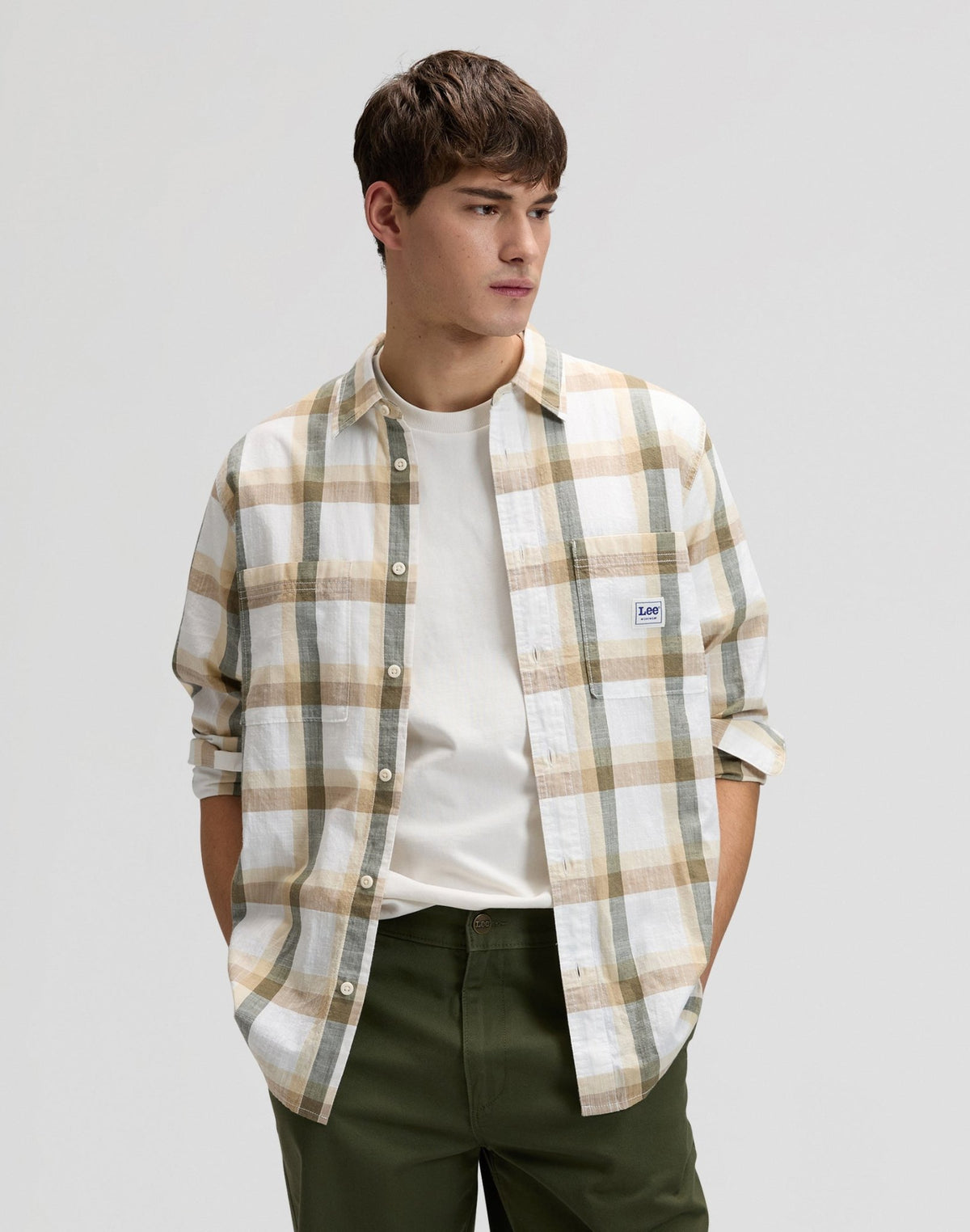 Workwear Shirt 2.0 in Oak Moss Plaid - LEE Schweiz