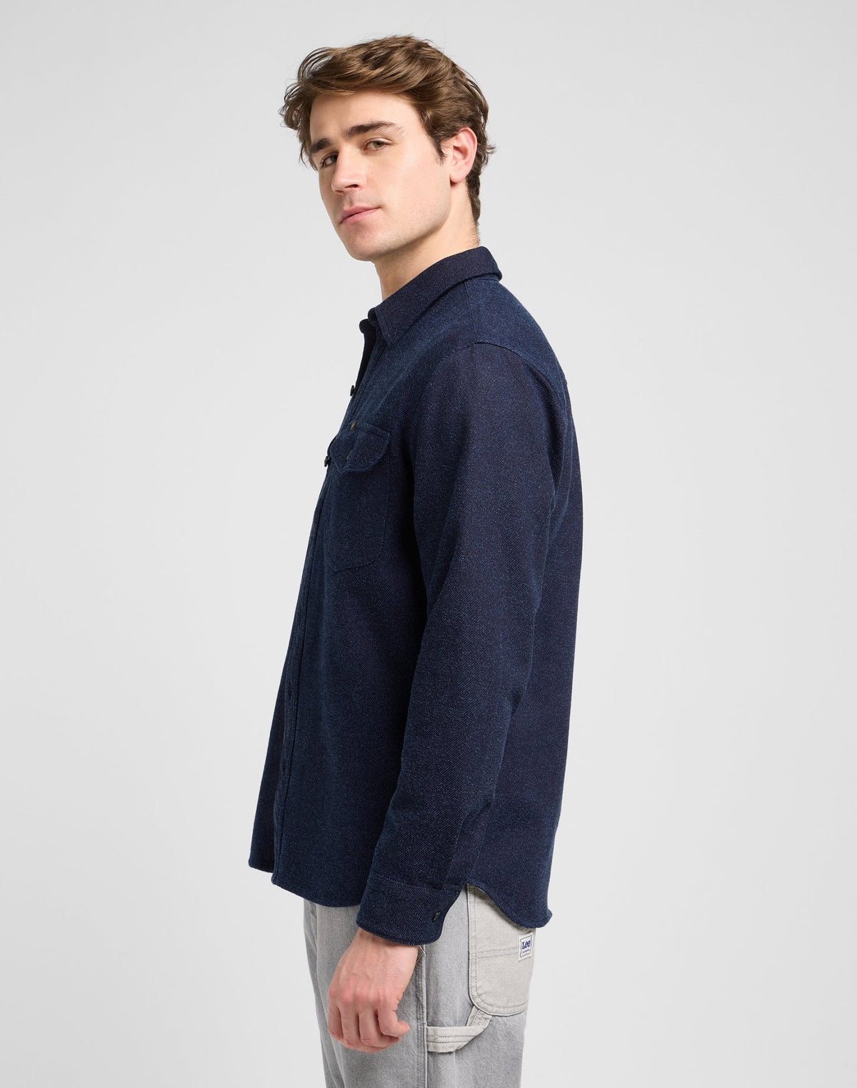 Workwear Shirt in Indigo Jaspe - LEE Schweiz