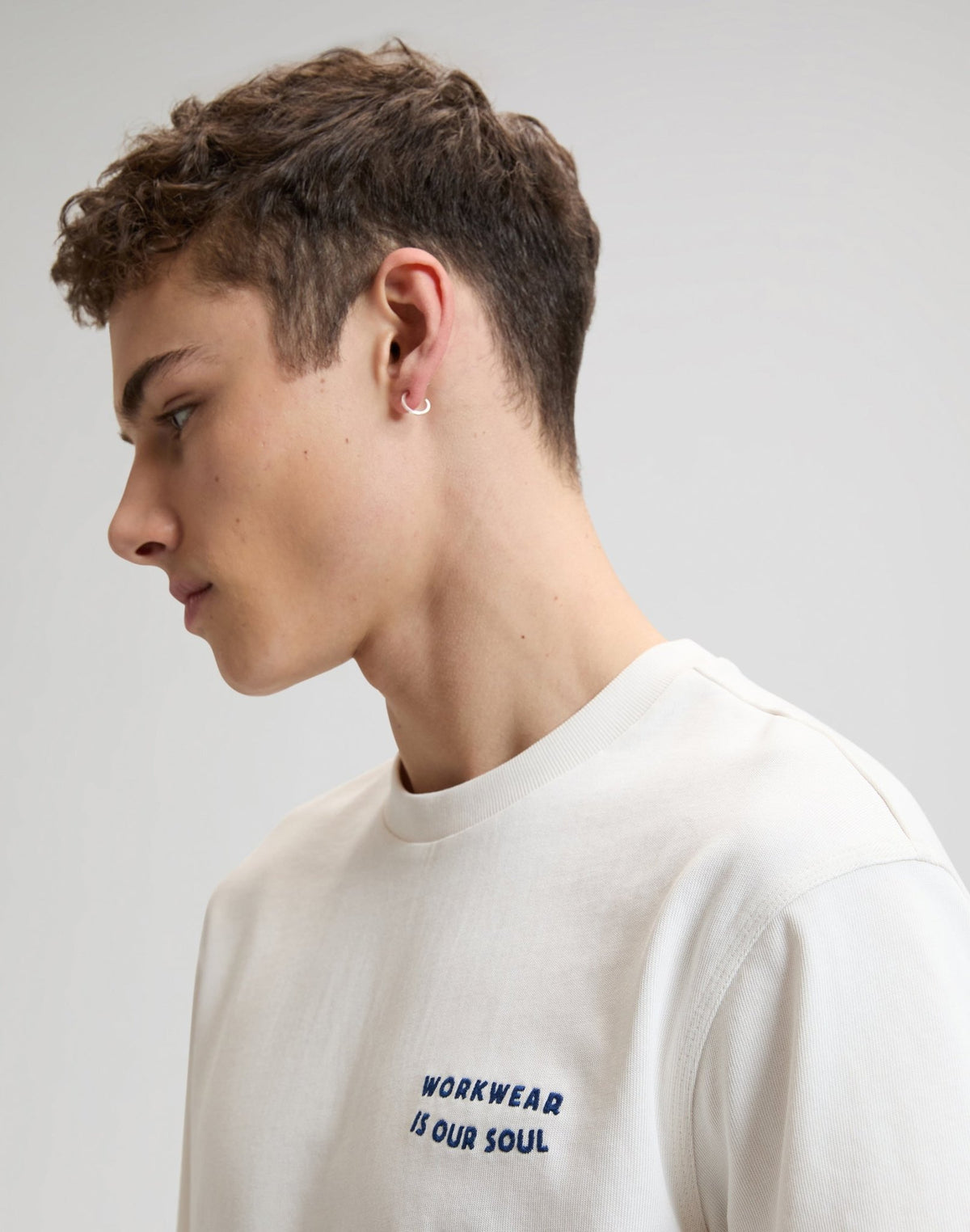 Workwear Soul Tee in Natural - LEE Schweiz