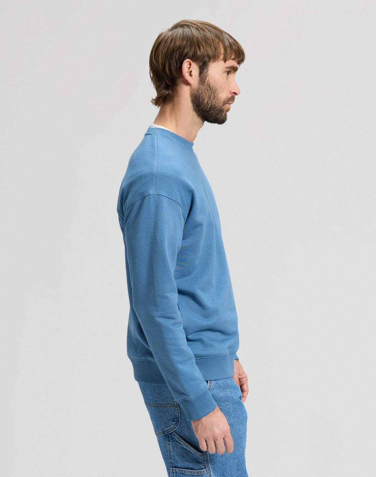 Workwear Sweatshirt in Work Blue - LEE Schweiz