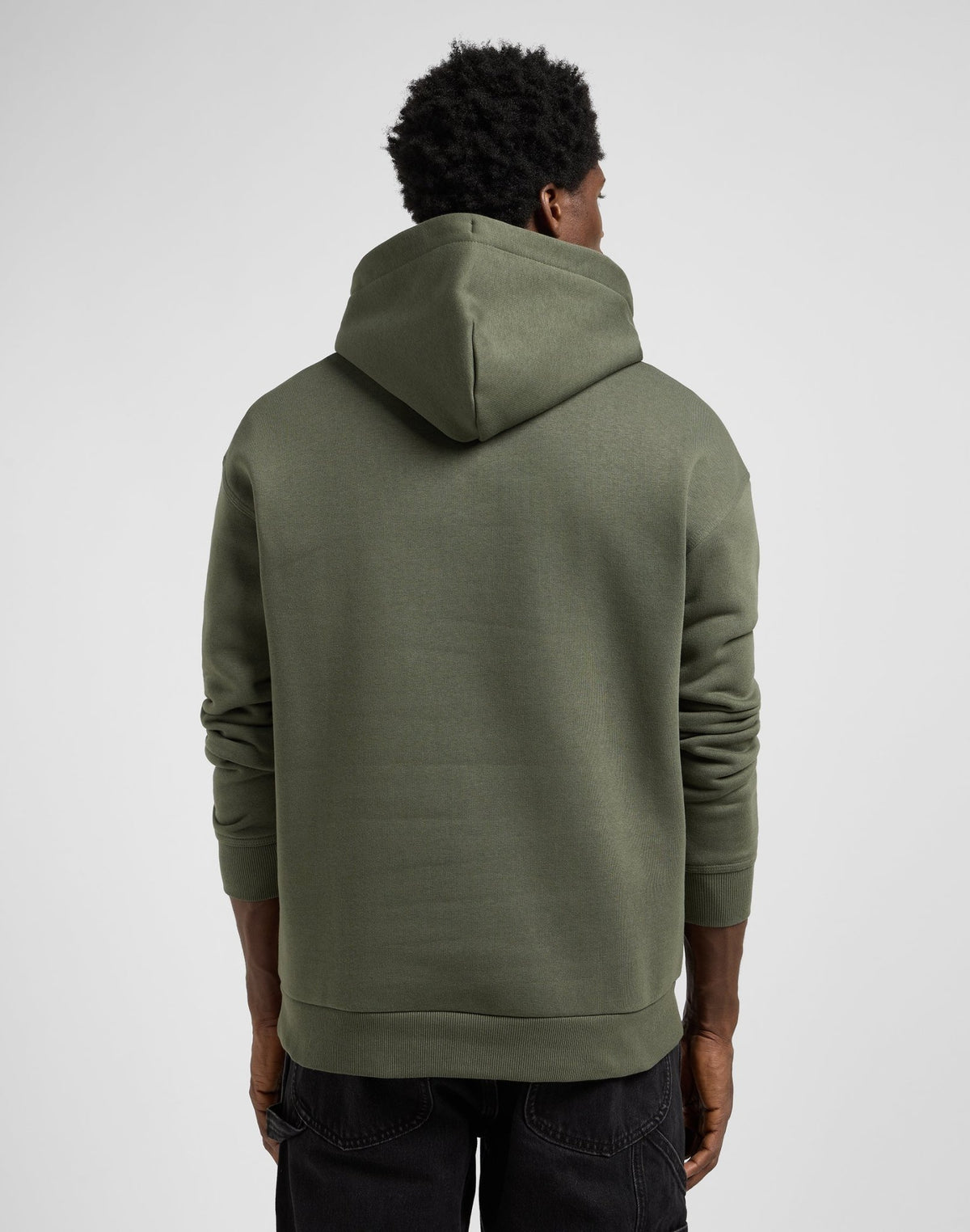 Ww Essential Hoodie in Oak Moss - LEE Schweiz