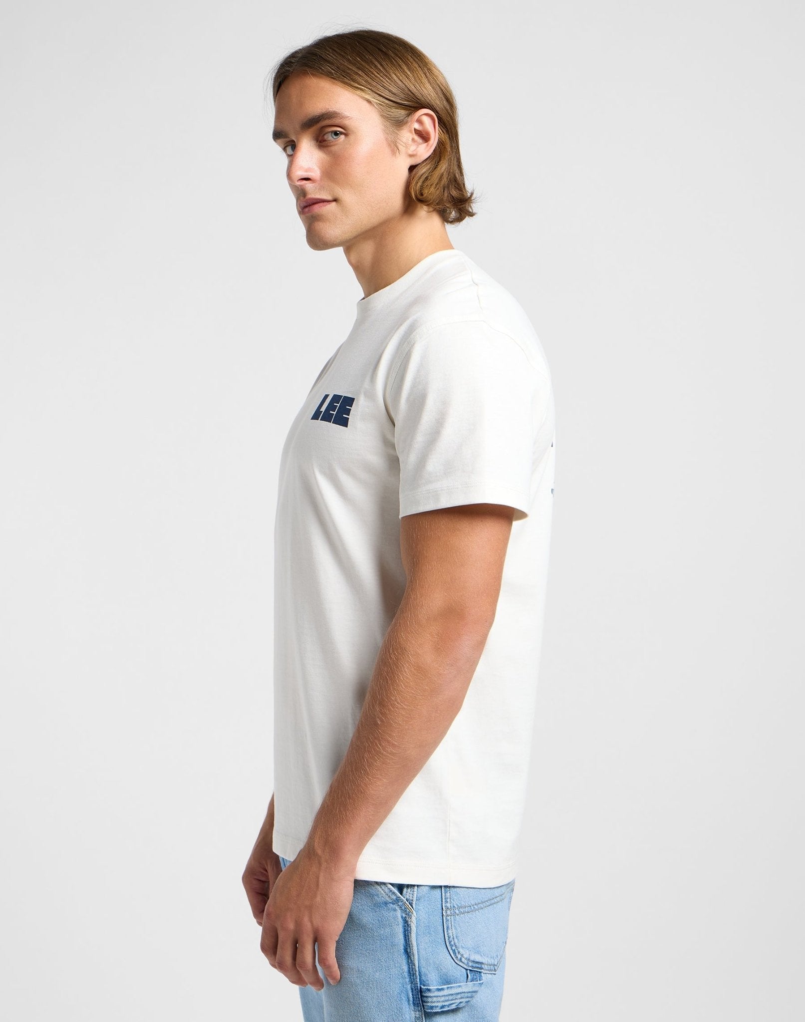 Ww Graphic Tee in Ecru - LEE Schweiz