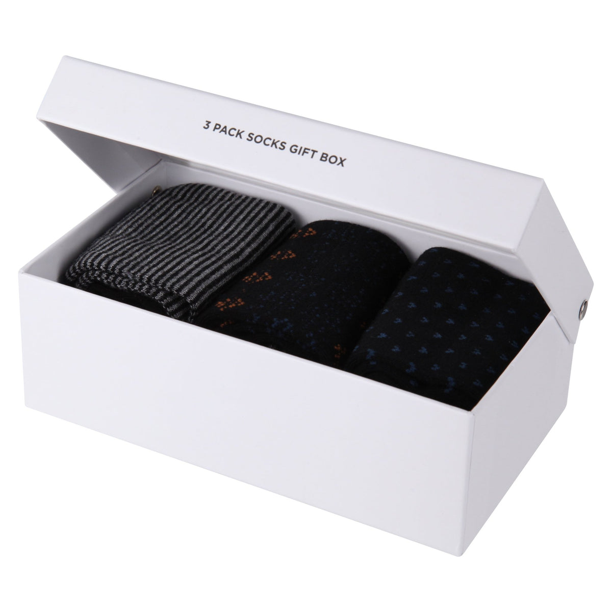 3 Pack Giftbox Socks Elwell in Charcoal Marl - LEE Schweiz
