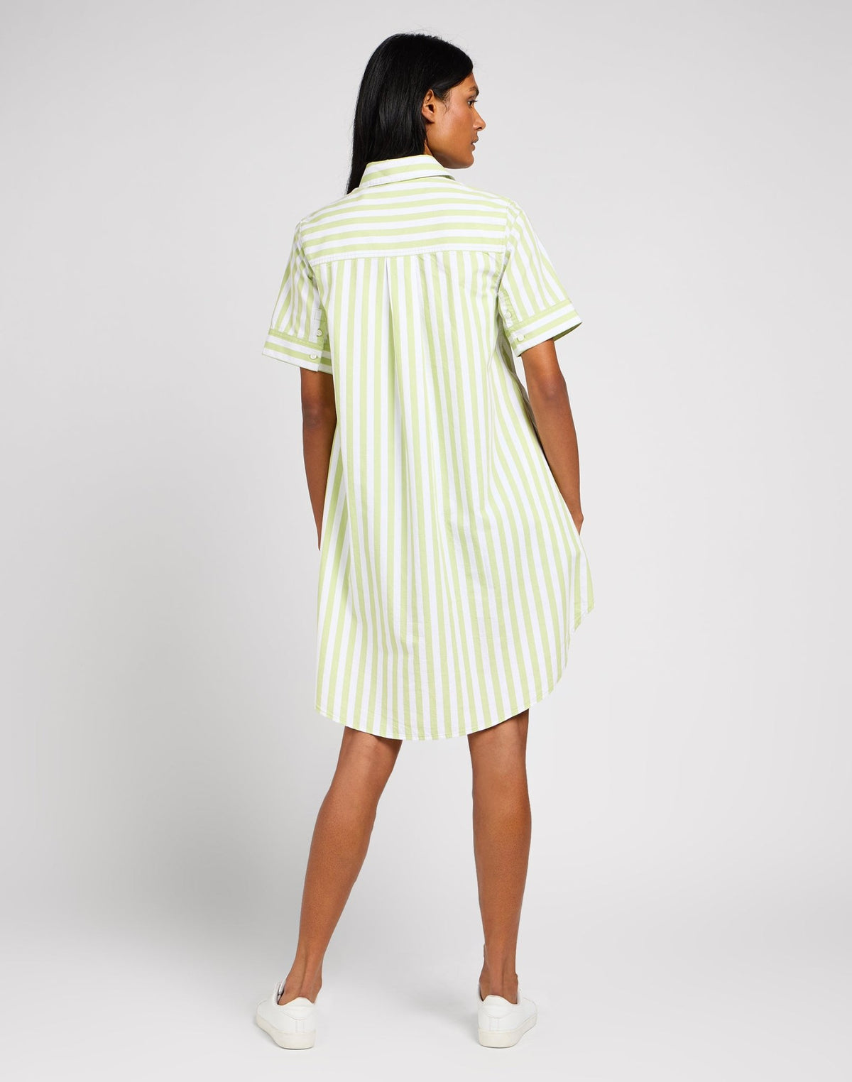 All Purpose A Line Dress in Matcha - LEE Schweiz