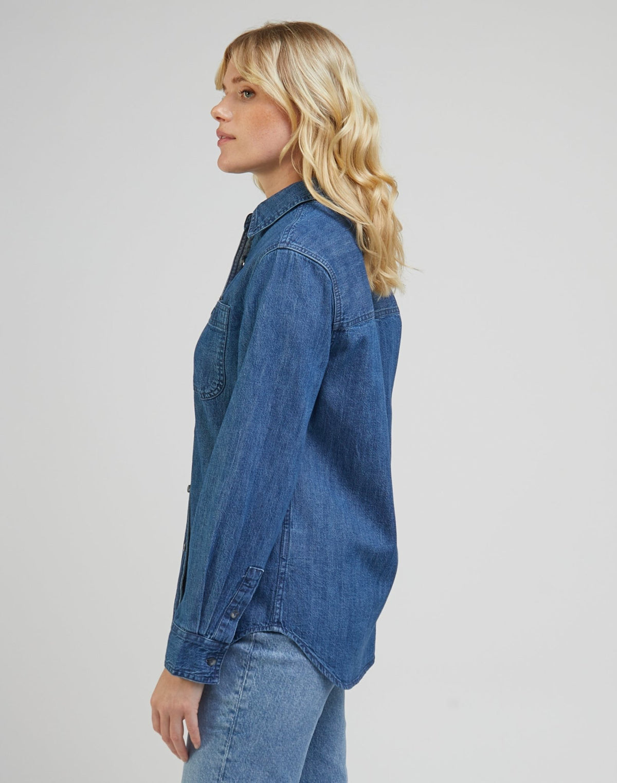 All Purpose Shirt in Mid Blues - LEE Schweiz