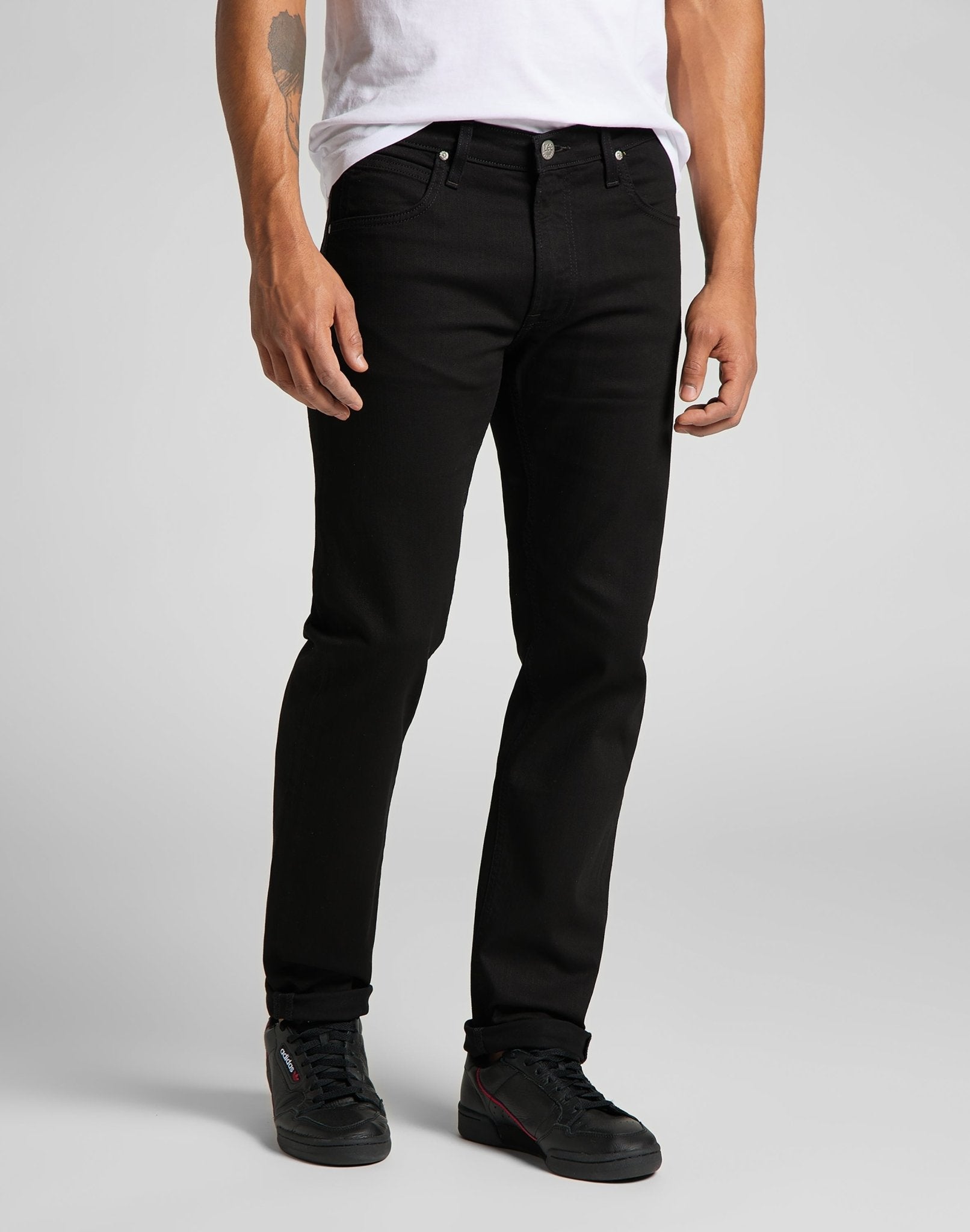 Daren Zip Fly in Clean Black - LEE Schweiz