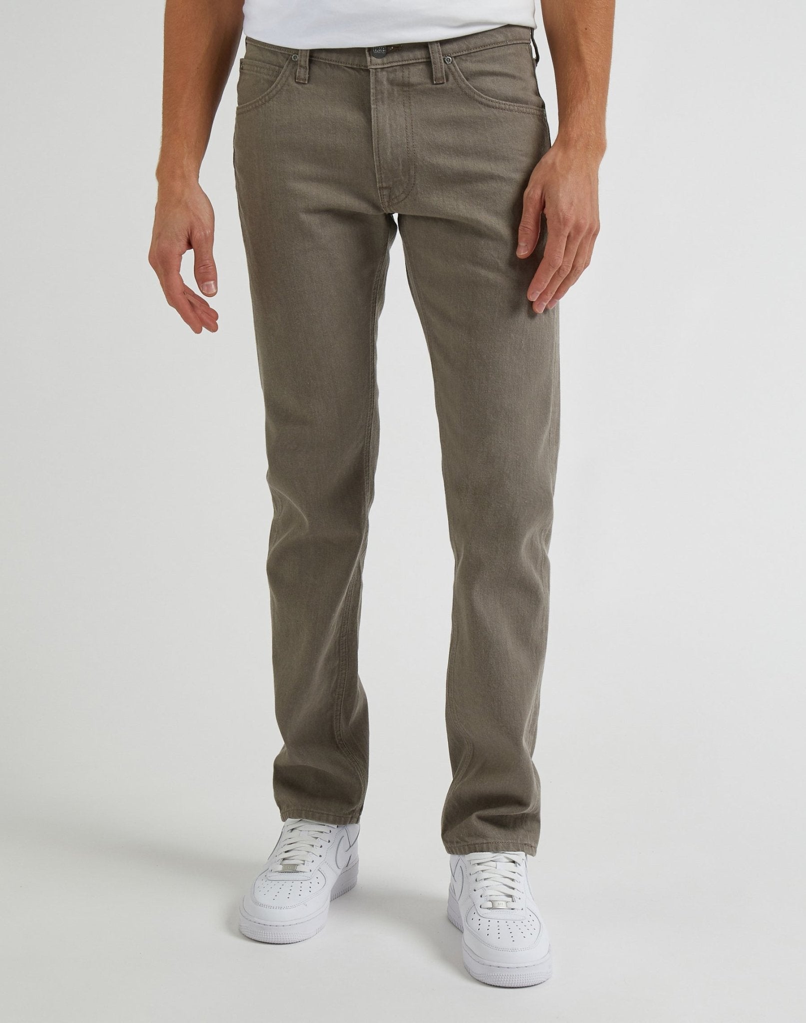 Daren Zip Fly Low Stretch in Mushroom - LEE Schweiz