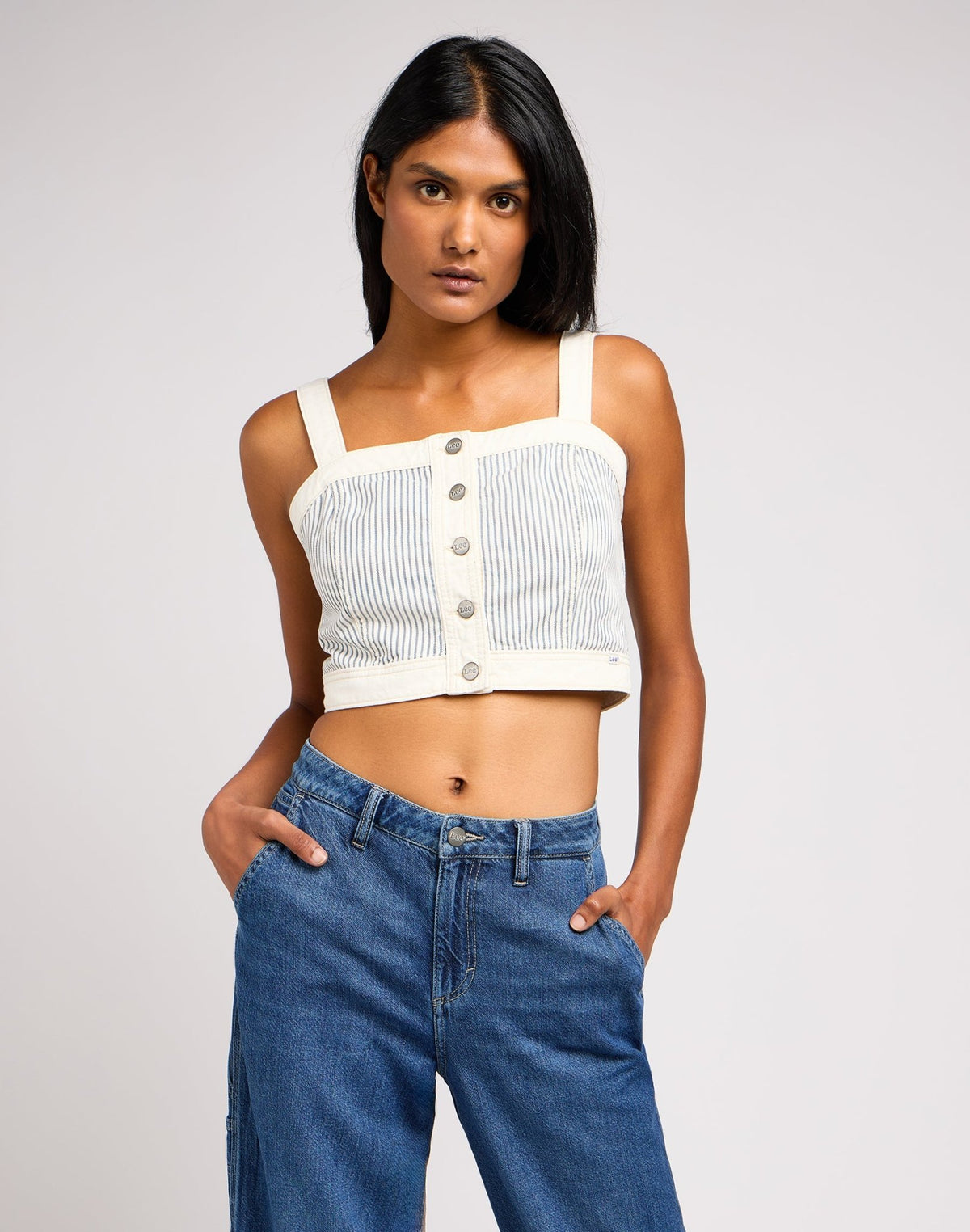 Denim Tank in I Feel Love - LEE Schweiz