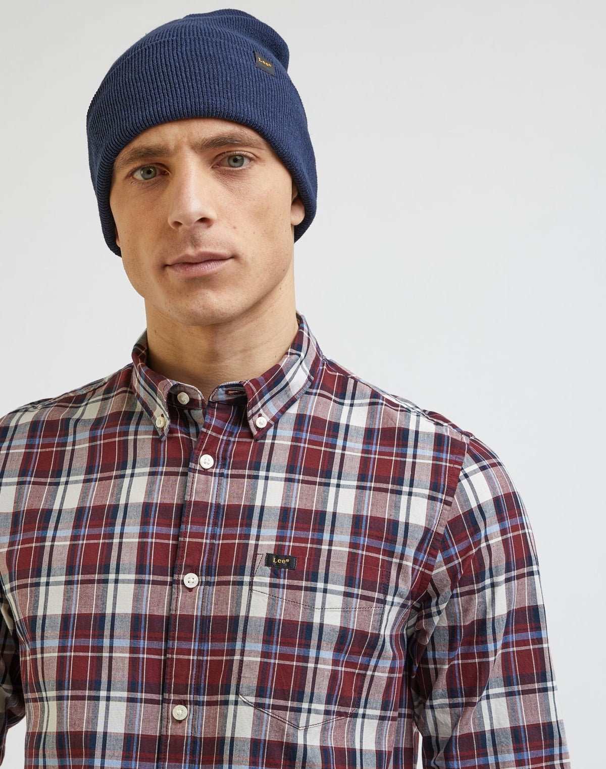 Essential Beanie in Navy - LEE Schweiz