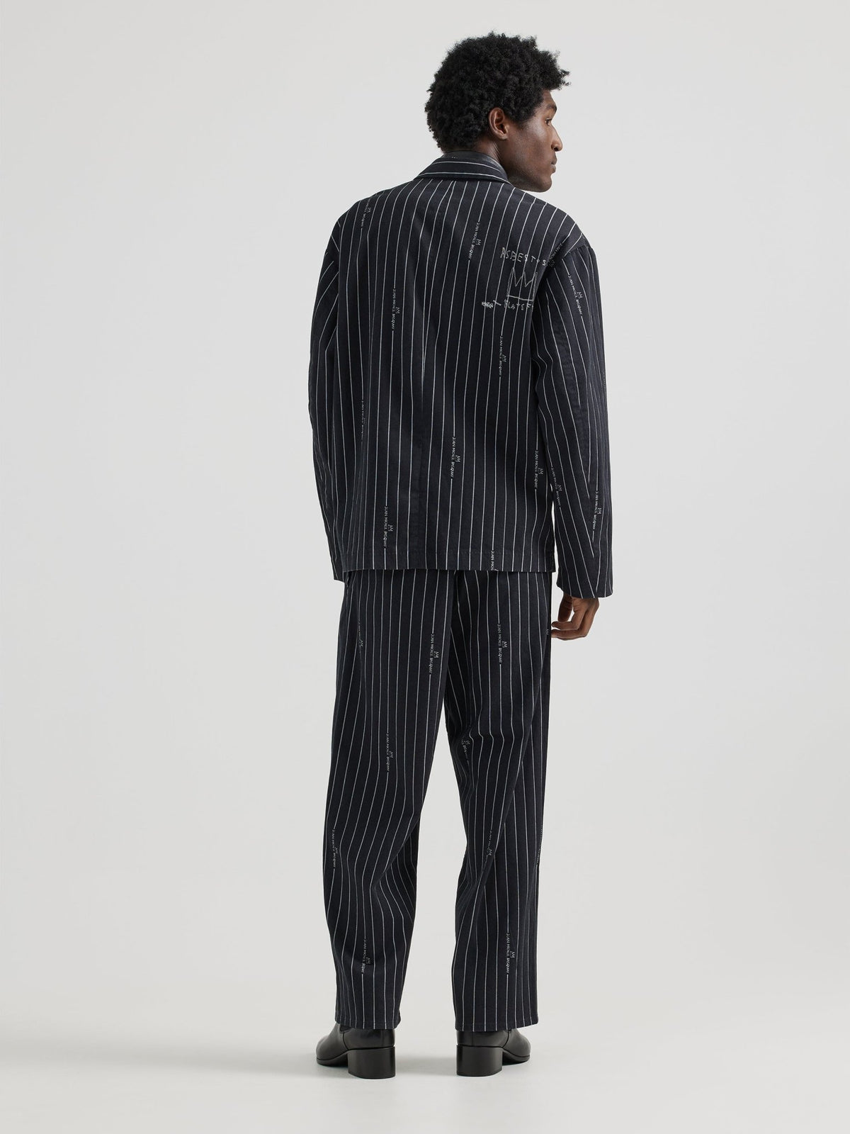 JMB Striped Pant in Black - LEE Schweiz