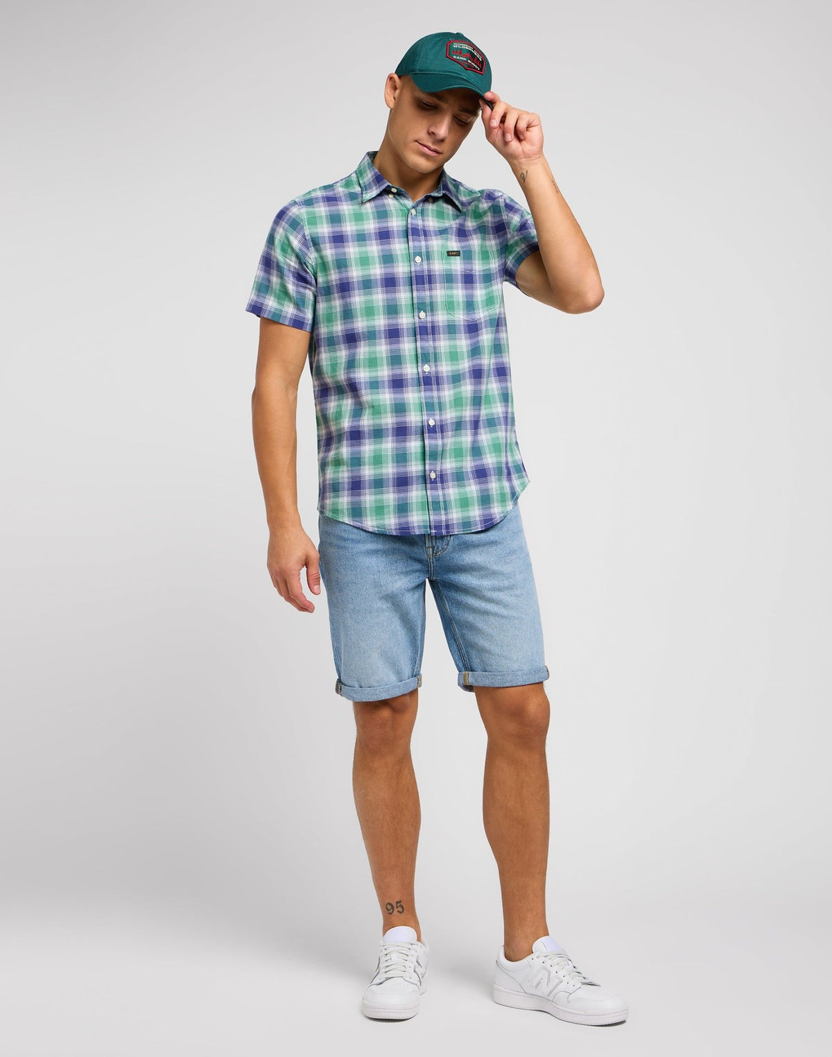 Lee Button Down Shirt in Dandy Green - LEE Schweiz