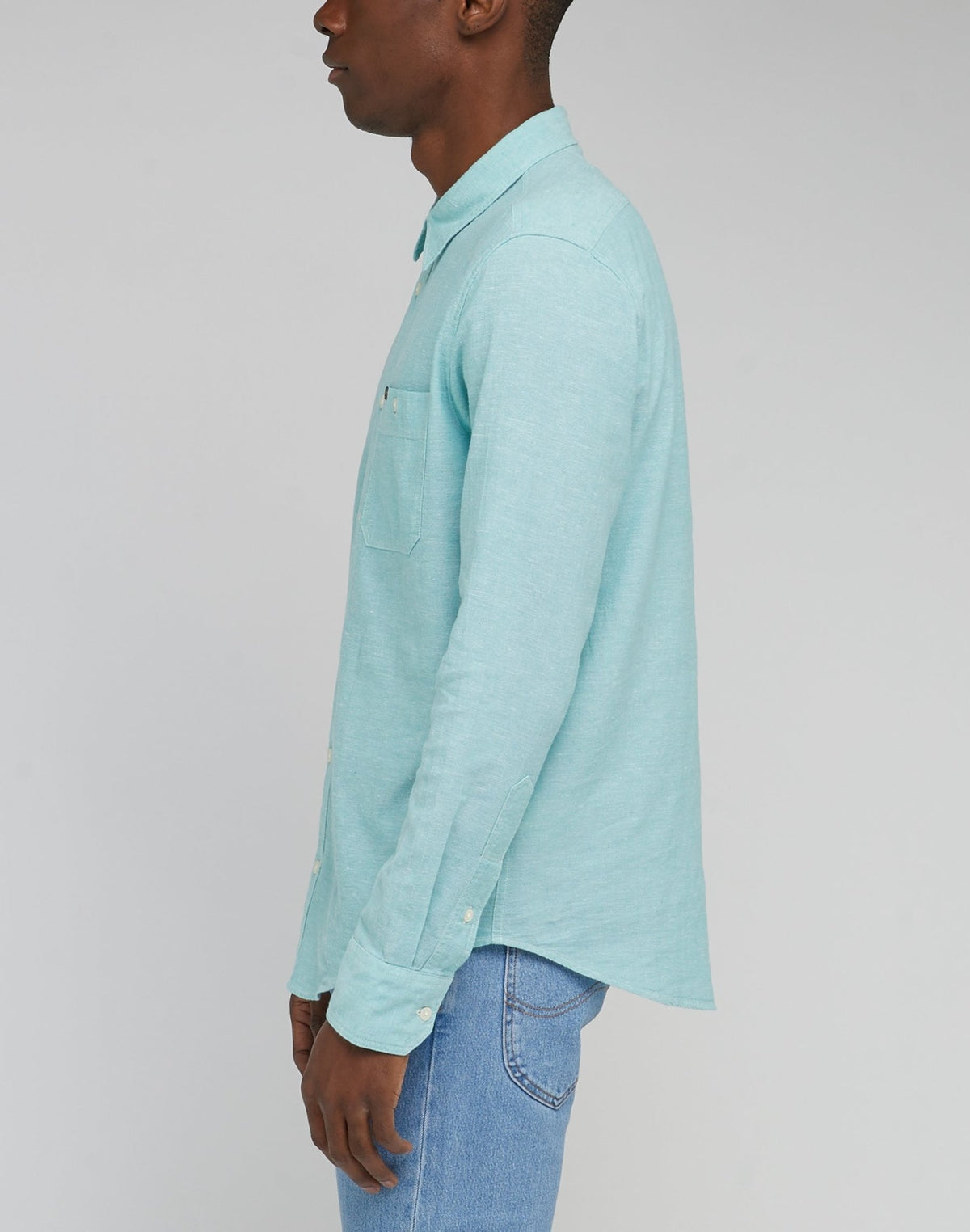 Leesure Shirt in Dusty Jade - LEE Schweiz