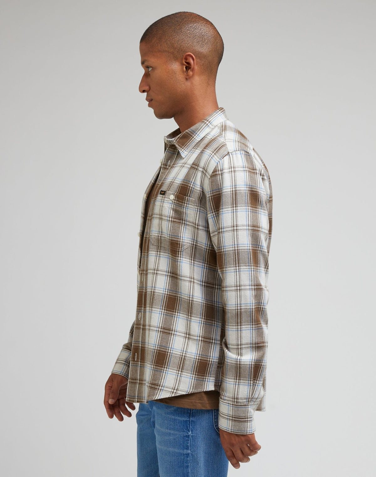 Leesure Shirt in Ecru - LEE Schweiz