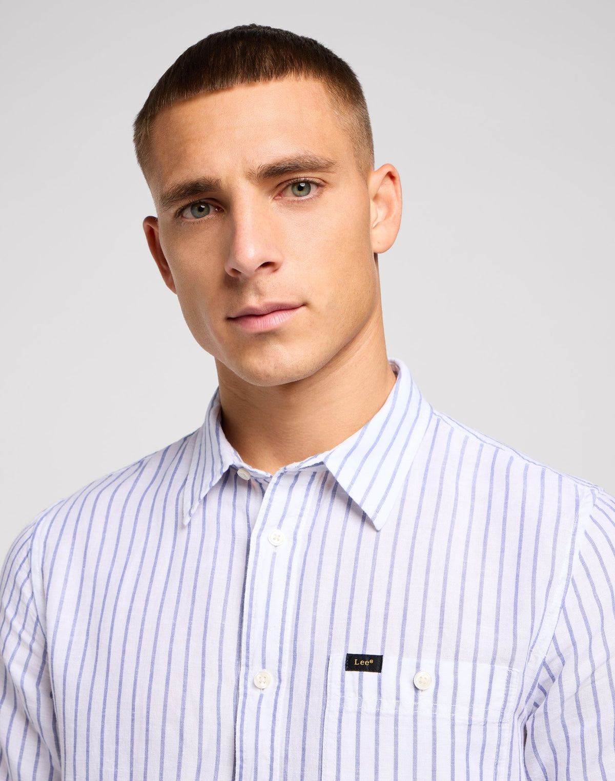 Leesure Shirt in Surf Blue - LEE Schweiz