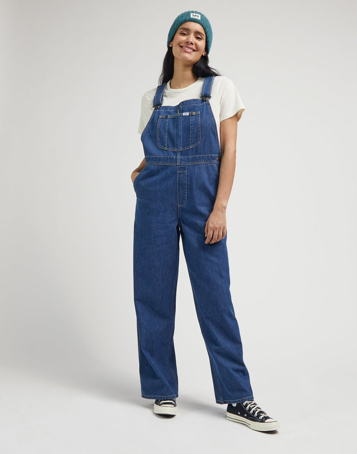 Loose Bib in Indigo Rush - LEE Schweiz