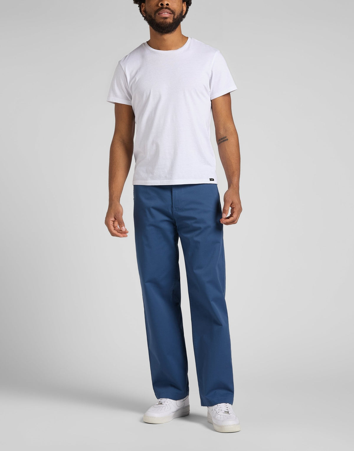 Chinos - Loose Chino in Twilight Blue - LEE Switzerland