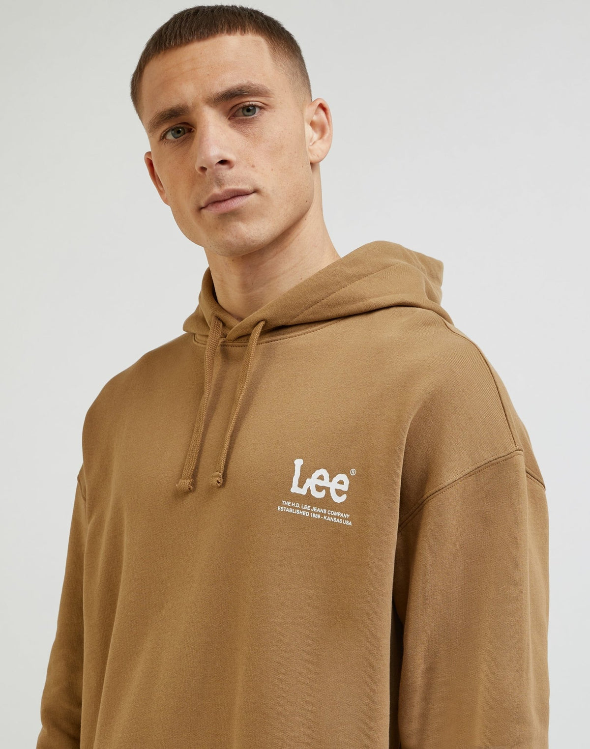 Loose Logo Hoodie in Clay - LEE Schweiz