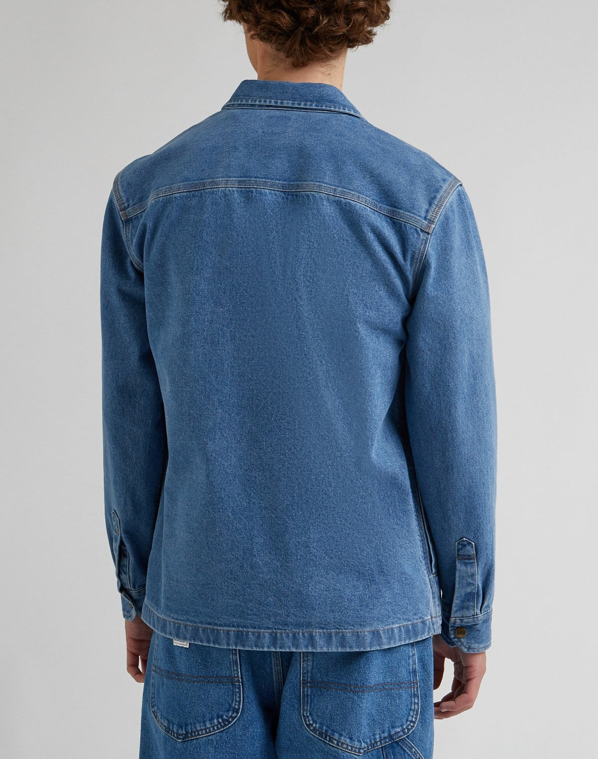 Loose Workwear Overshirt in Anthem Blue - LEE Schweiz