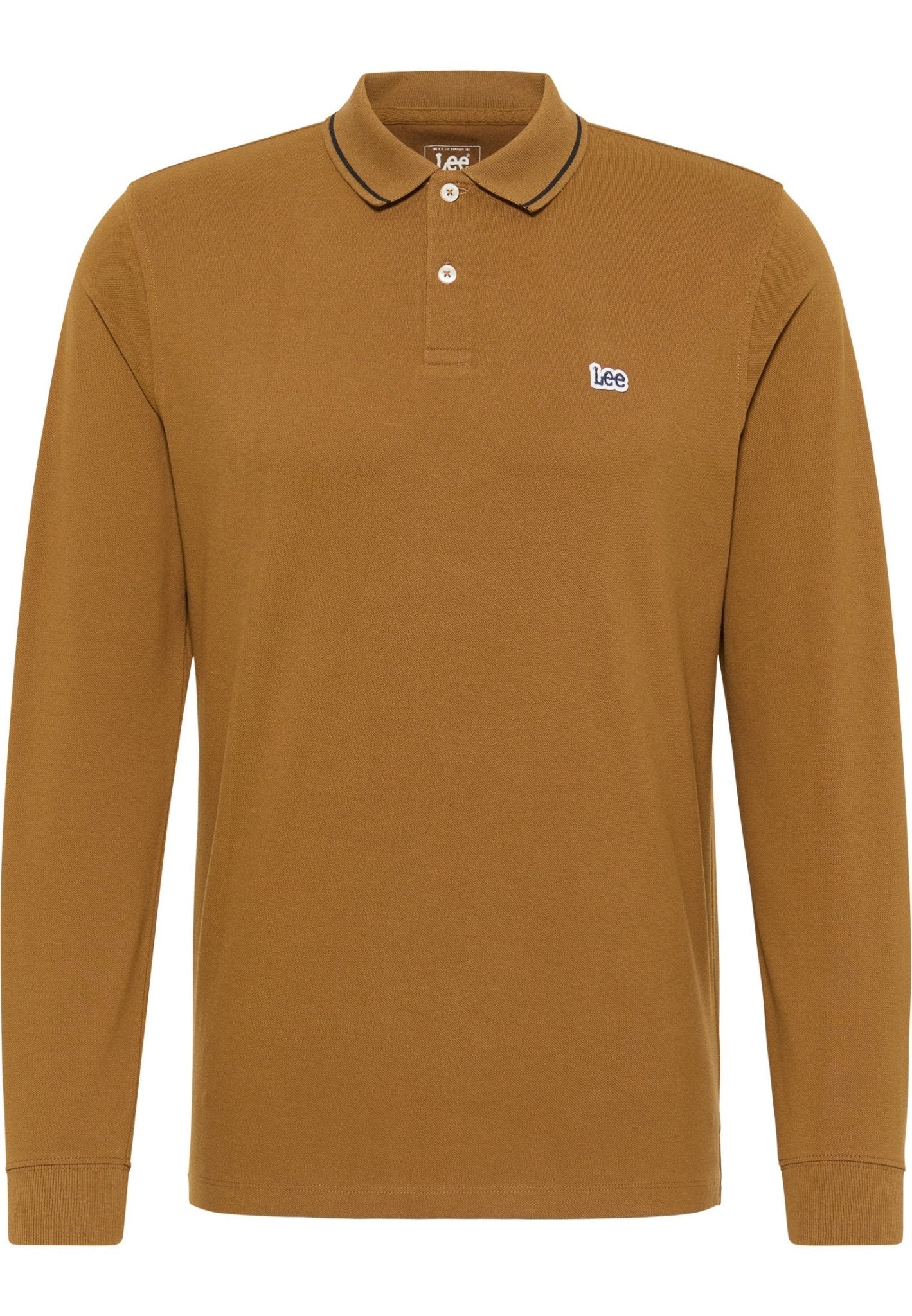 Ls Pique Polo in Tumbleweed