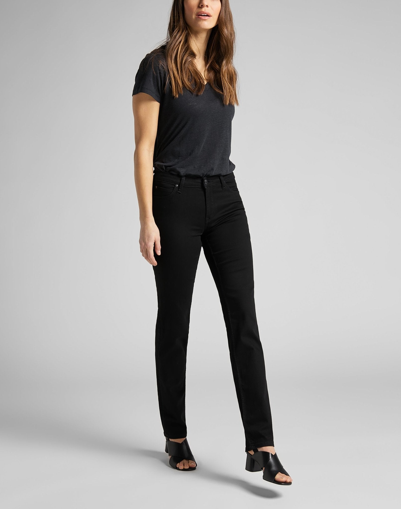 Marion Straight in Black Rinse - LEE Schweiz