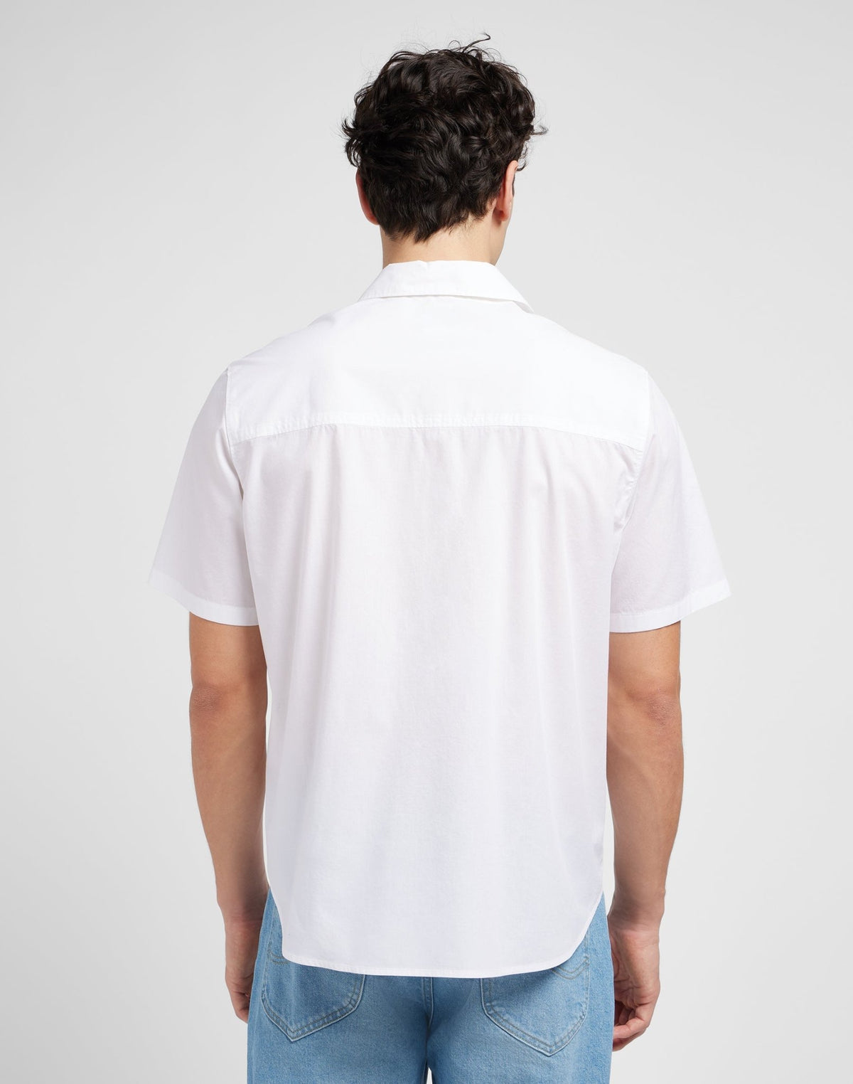 Patch Shirt in Bright White - LEE Schweiz