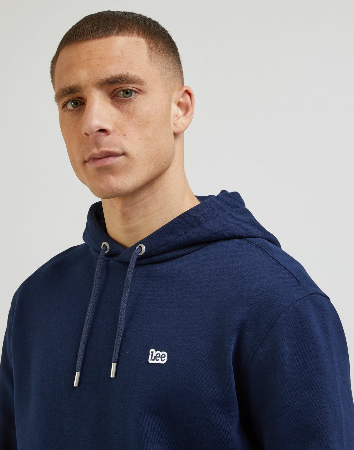 Plain Hoodie in Emperor Navy - LEE Schweiz