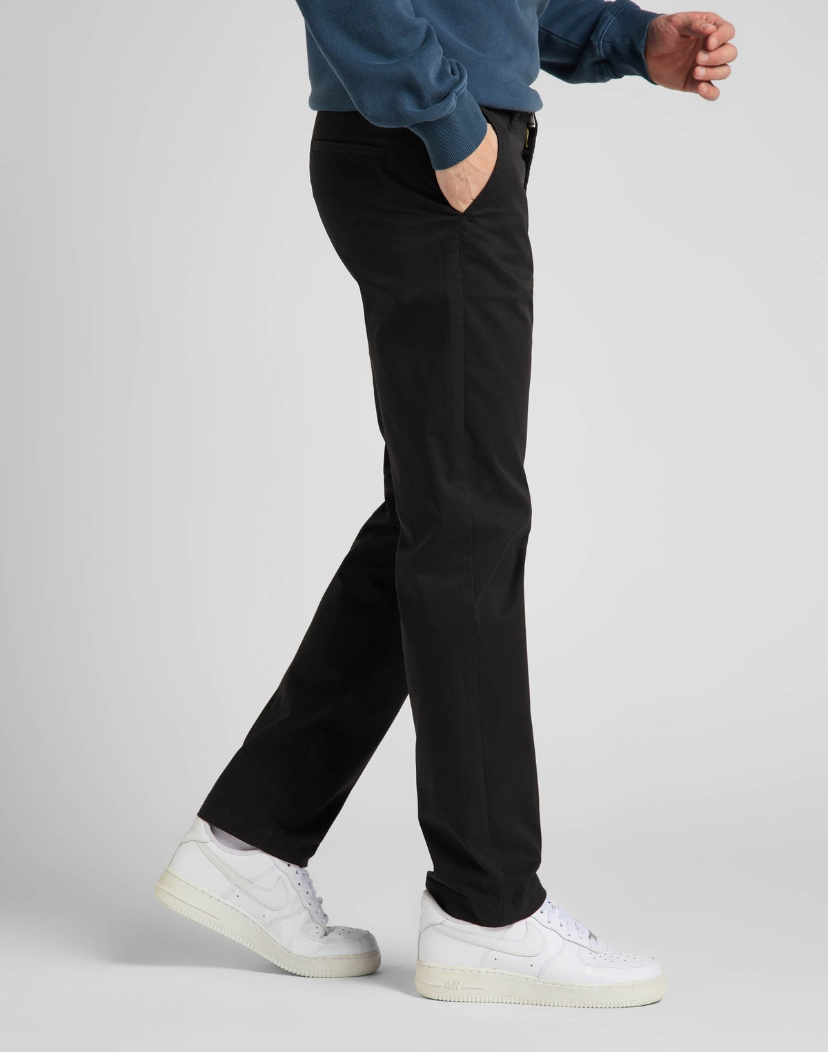 Regular Chino in Black - LEE Schweiz