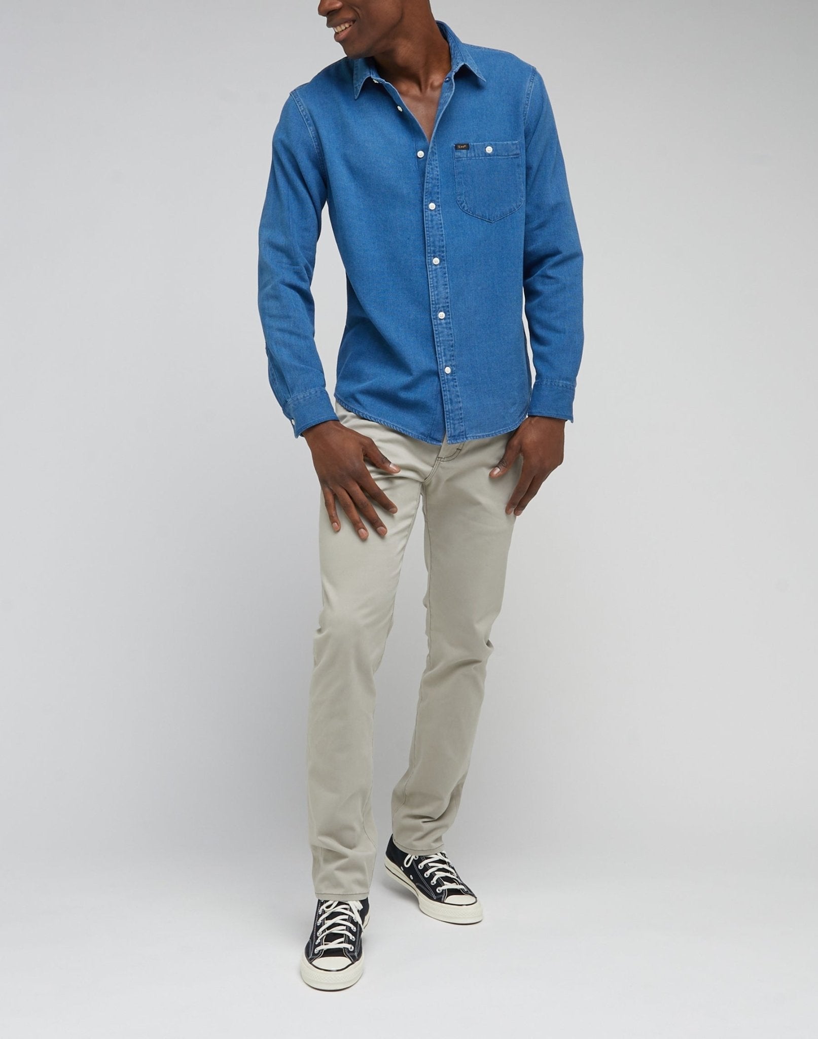 Riveted Shirt in Anthem Blue