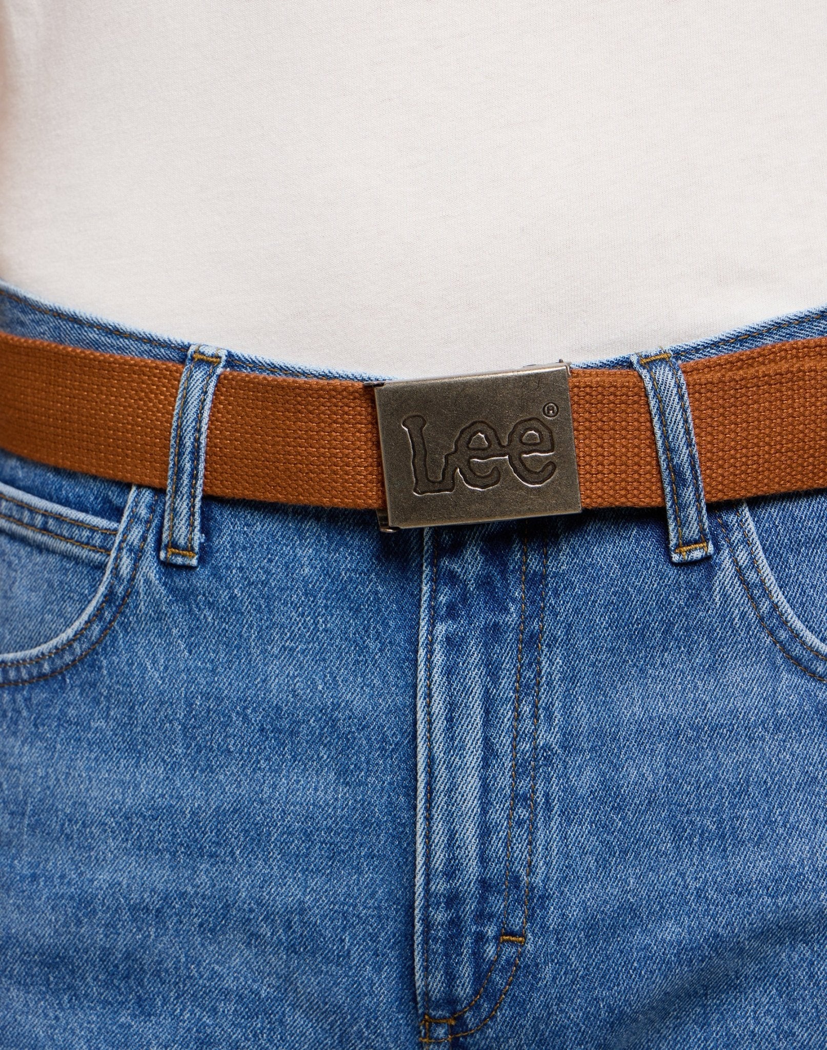 Webbing Belt in Acorn