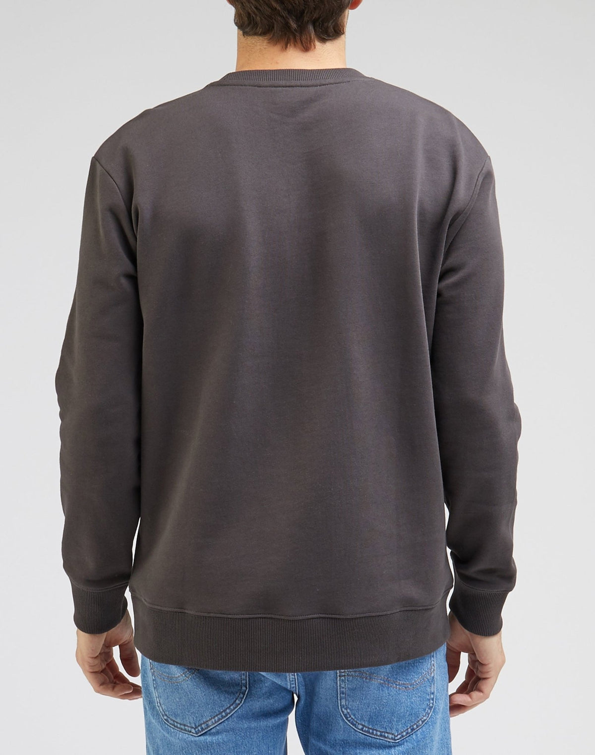 Wobbly Lee Sweatshirt in Washed Black - LEE Schweiz